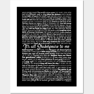 It's All Shakespeare To Me (Light Version) Posters and Art